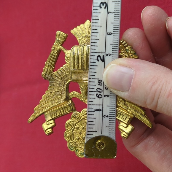 WW2 Military Hat Pin Eagle EPLURIBUS UNUM - Picture 9 of 9